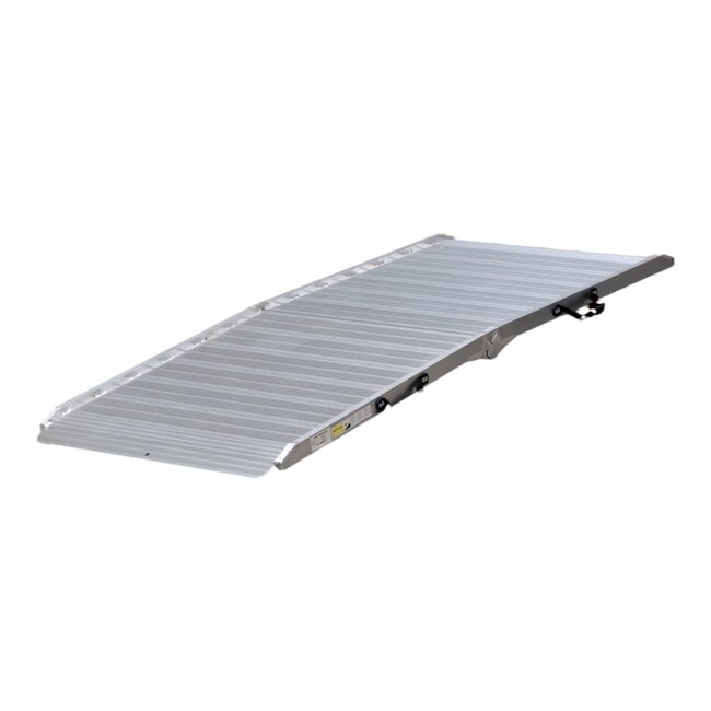 Oprijplaat aluminium  - 213,5 x 90cm - Opvouwbaar - max 400 kg