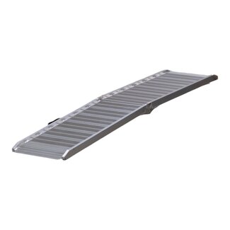 Oprijplaat aluminium 400kg - 2135 x 500mm inklapbaar - MW Tools