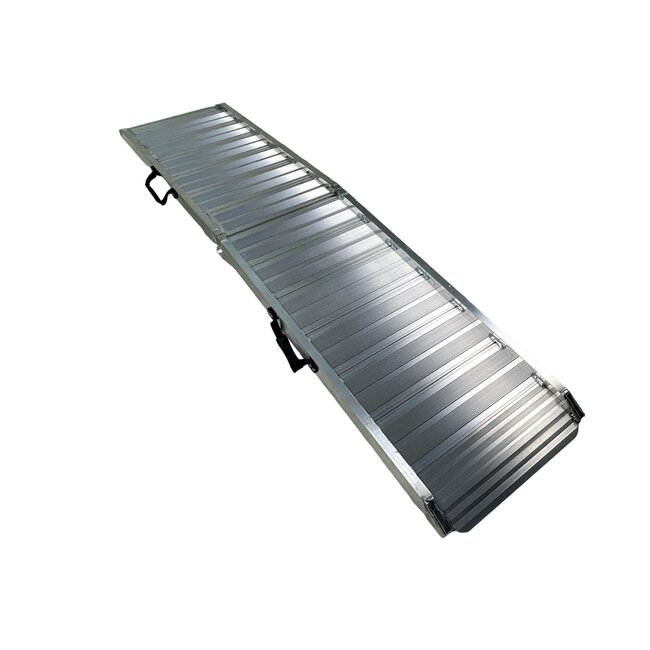 Oprijplaat Aluminium - 213,5 x 50 cm - Inklapbaar -  max. 400 kg