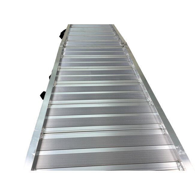 Oprijplaat Aluminium - 213,5 x 50 cm - Inklapbaar -  max. 400 kg