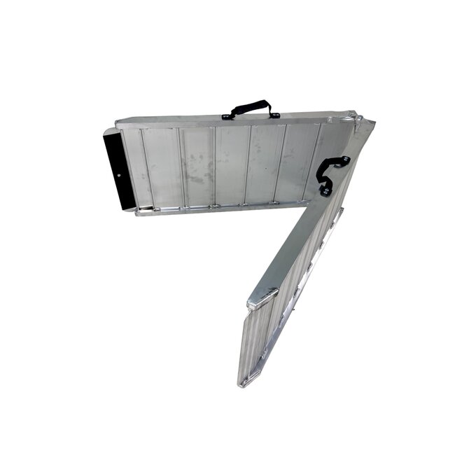 Oprijplaat Aluminium - 213,5 x 50 cm - Inklapbaar -  max. 400 kg