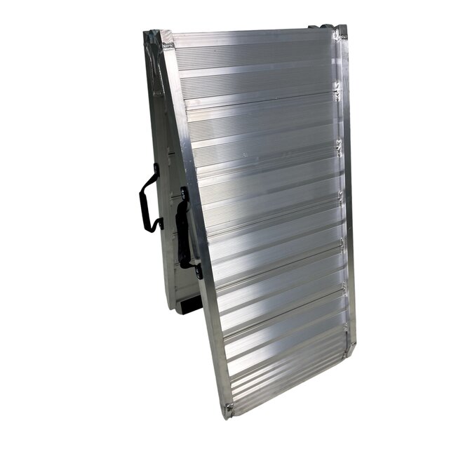 Oprijplaat Aluminium - 213,5 x 50 cm - Inklapbaar -  max. 400 kg