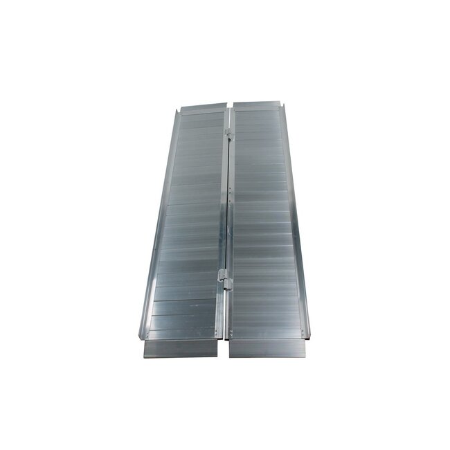 Aluminium (Rolstoel/Scootmobiel) Oprijplaat (opvouwbaar) 184 cm lang x 74,5 cm breed