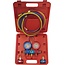 Airco / airconditioning Diagnose / Tester,  compleet met slangen