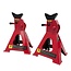 Assteun 3 ton - Set van 2 stuks - Rood