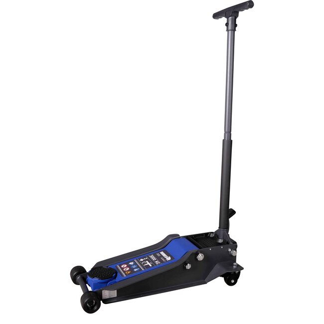 Mammuth Garagekrik 3 ton - Dubbele plunjer - Extra laag