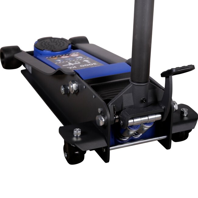 Mammuth Garagekrik 3 ton - Dubbele plunjer - Extra laag