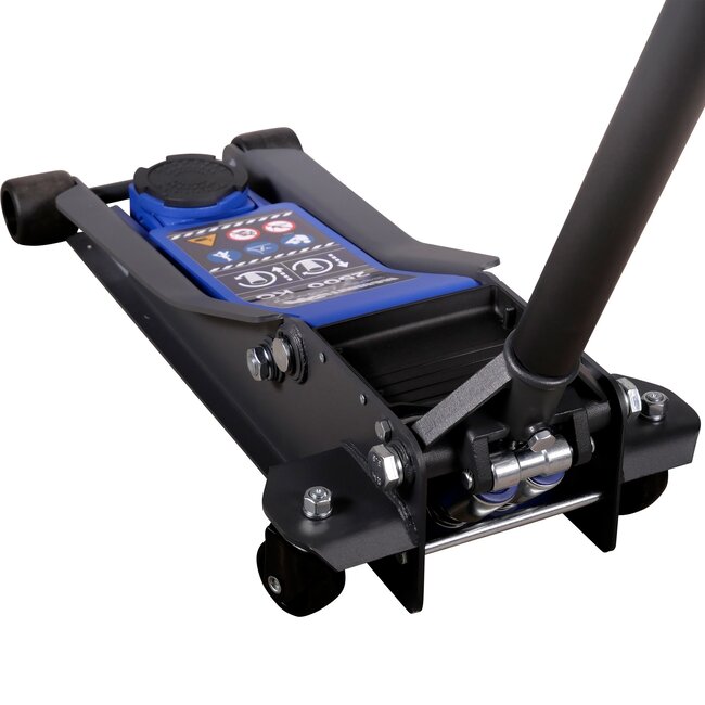 Mammuth Garagekrik 2,5 ton - Dubbele plunjer - Extra laag