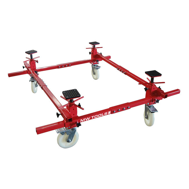 Carrosserie dolly 900 kg 4 steunpunten MW Tools