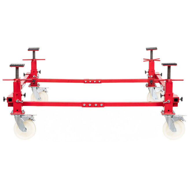 Carrosserie dolly 900 kg 4 steunpunten MW Tools