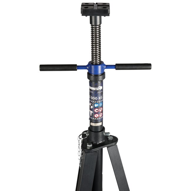 Mammuth Hoge Assteun 2 ton - max. hoogte 213 cm met spindel