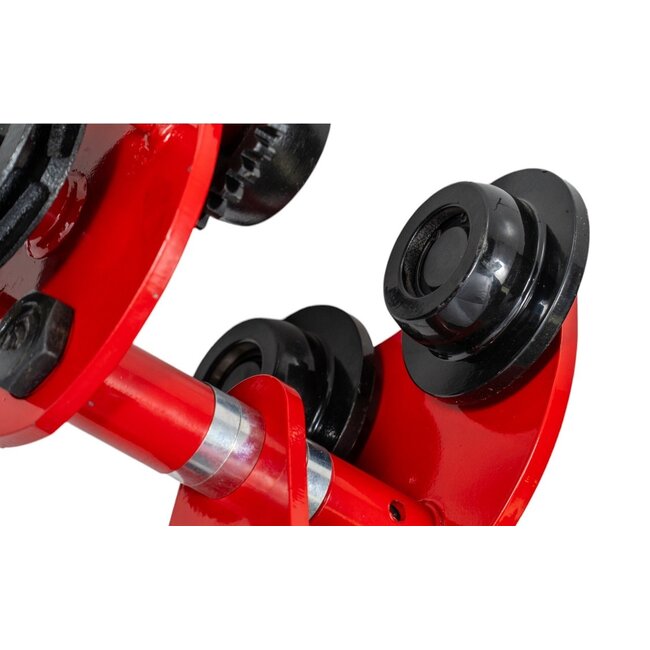 Loopkat / Balk Trolley voor I balken - 2 ton Metal Works - met kettingaandrijving