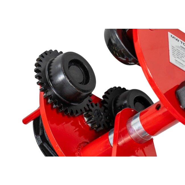 Loopkat / Balk Trolley voor I balken - 1 ton Metal Works - met kettingaandrijving