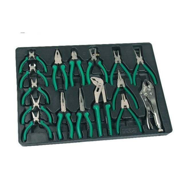 Mannesmann Greenline - 6 Inlay's gereedschap - 321 delig