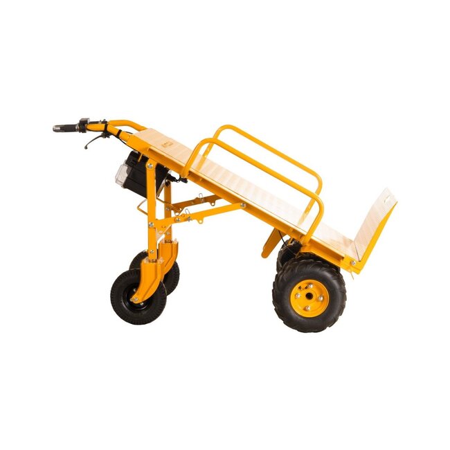 Elektrische steekwagen 400 kg breedte 940 mm 4 wielaandrijving