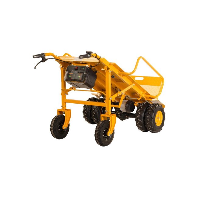 Elektrische steekwagen 400 kg breedte 940 mm 4 wielaandrijving