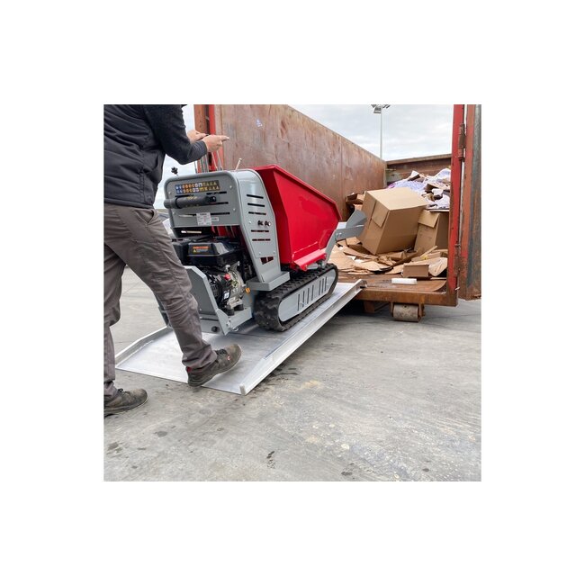 Vaste Oprijplaat Aluminium 270 x 97 cm - max. 680 kg