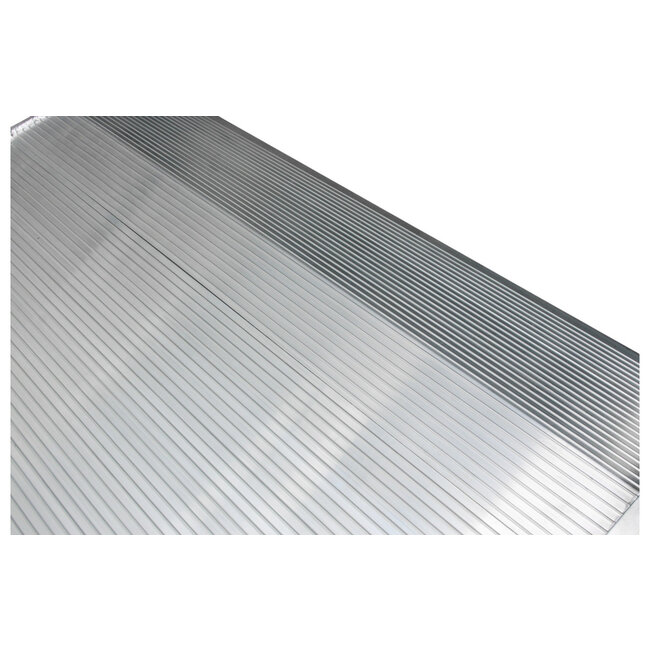 Vaste Oprijplaat Aluminium 209 x 97  - max. 815 kg
