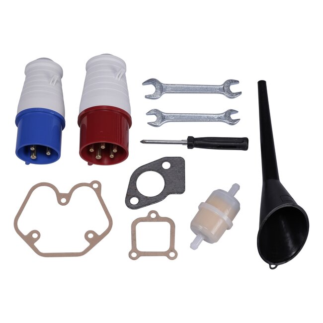 Diesel Aggregaat / Generator Silent 6,5 kW bij 230V / 8 kW bij 400V + ATS connector (LEVERBAAR V.A. 15-01-2026)