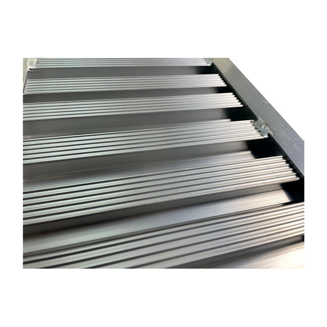 Set Aluminium Oprijplaten (kort) 126 x 30 cm - 3000 kg per set