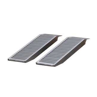 Set Aluminium Oprijplaten (kort) 126 x 30 cm - 3000 kg per set