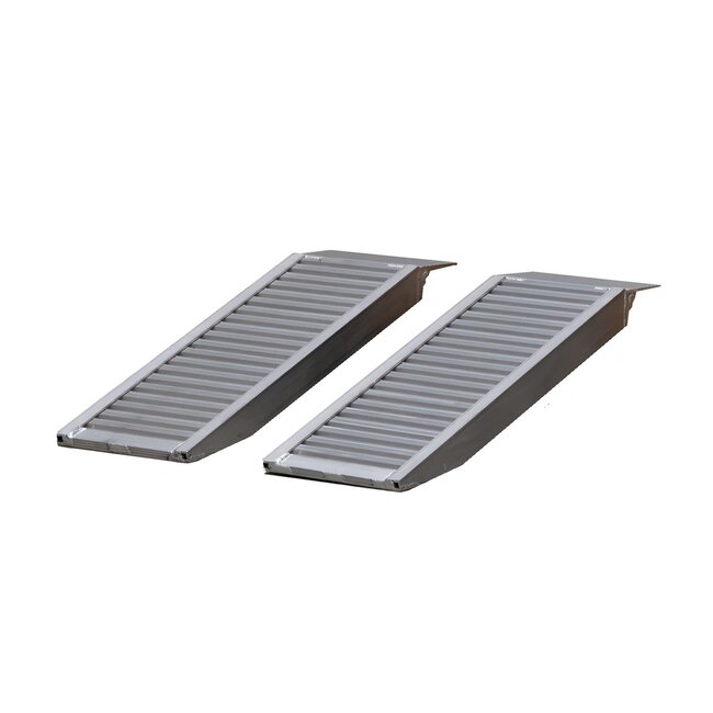 Set Aluminium Oprijplaten (kort) 126 x 30 cm - 3000 kg per set