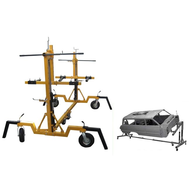 Kantelbrug carrosserie 360° 450 kg mobiel