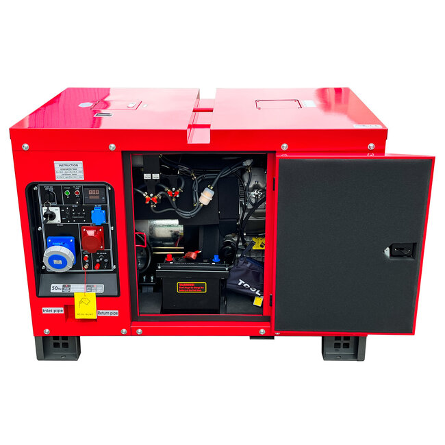 Diesel Generator / Noodstroomgenerator 13,0 kW 1x230 V +15,0 kW 3x400 V