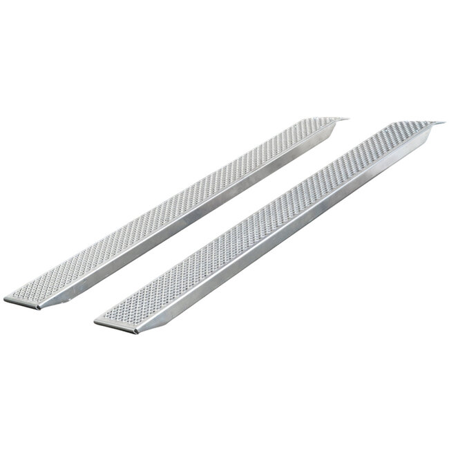 Set Aluminium Oprijplaten 200 lang x 26 (22,2) cm breed - max. 1000 kg per set