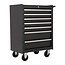 Gereedschapswagen 7 laden - leeg  Zwart