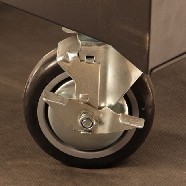 Gereedschapswagen 7 laden - leeg  Zwart