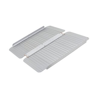 Oprijplaat  / Drempelhulp Aluminium 61 x 72 cm - Opvouwbaar & Draagbaar - max .300 kg