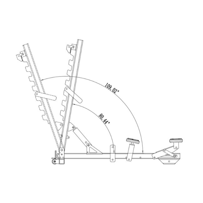 Richtbank / Trekbank Hydraulisch 5 Ton