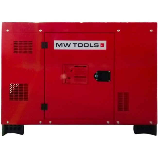 Diesel generator 9,6 kW 1x230V + 12,5 kW 3x400V + ATS connector