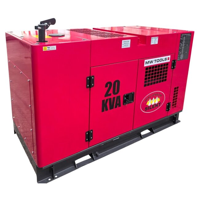 Diesel Generator / Noodstroomgenerator 22,0 kW  3x400V - 1x230V Watergekoeld