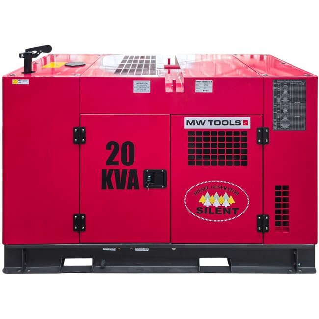 Diesel Generator / Noodstroomgenerator 22,0 kW  3x400V - 1x230V Watergekoeld