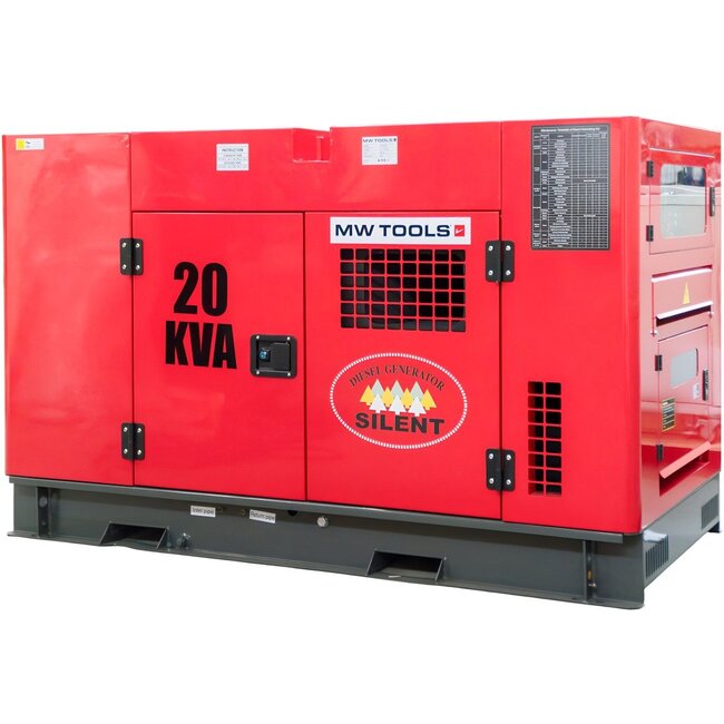 Diesel Generator / Noodstroomgenerator 22,0 kW  3x400V - 1x230V Watergekoeld