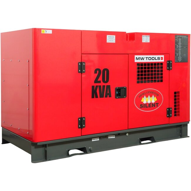 Diesel Generator / Noodstroomgenerator 22,0 kW  3x400V - 1x230V Watergekoeld