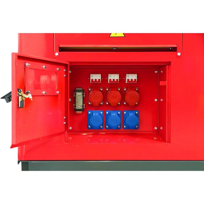 Diesel Generator / Noodstroomgenerator 22,0 kW  3x400V - 1x230V Watergekoeld