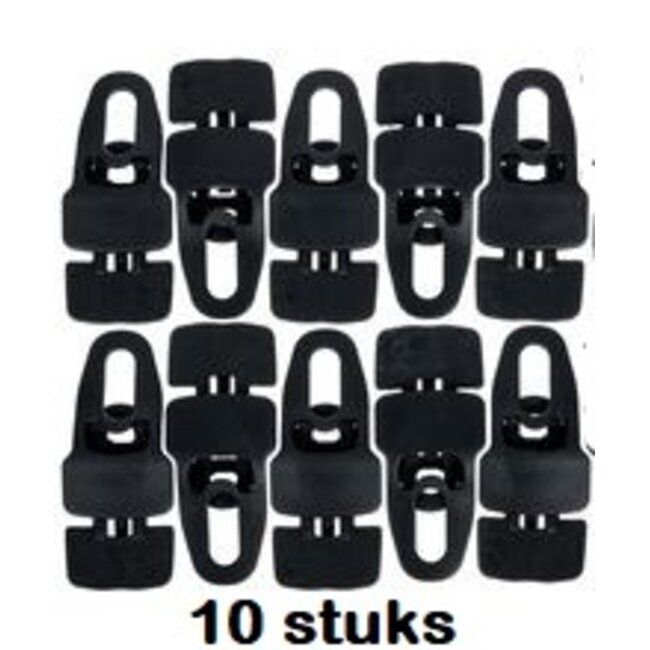 Holdon Zeilklem / Kwikclip voor vastzetten van zeilen (per stuk, 10 stuks of 20 stuks)