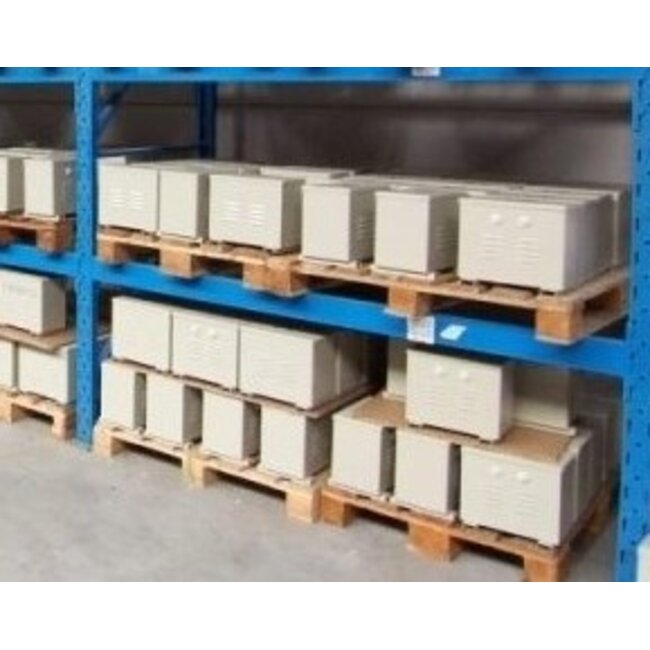 Scheidingstransformator 3-fase 230-400/230-400 V=N - in metalen omkasting IP23