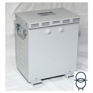 Scheidingstransformator 3-fase - 13 kVA - Lage inschakelstroom / Lage nullast - In kast IP23