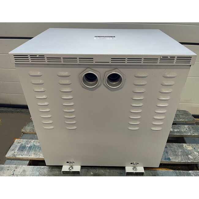 Scheidingstransformator 3-fase 230-400/230-400 V=N - 63 kVA  in metalen omkasting IP23