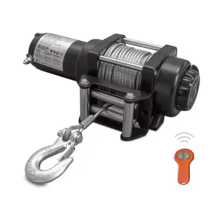 Bumperlier - 12 volt - 1360 kg. - 15,2 meter kabel - Draadloze afst. bediening