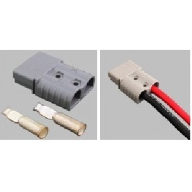Anderson connector groot - set van 2 stuks - max. 50A