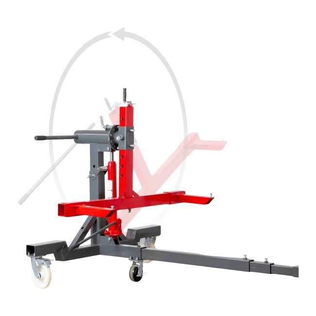 Kantelbrug carrosserie 360° 2000 kg mobiel MW Tools