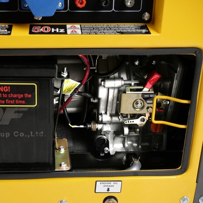 Diesel Aggregaat / Generator Silent 5 KVA - 230V met ATS connector