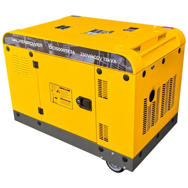 Dieselgenerator 10,5 kW geluidsgedempt met ATS aansluiting