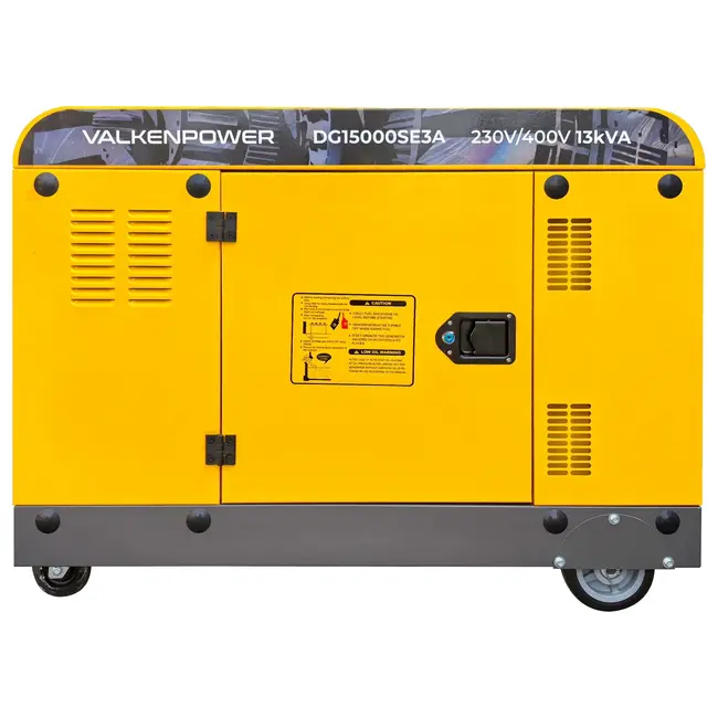 Dieselgenerator 10,5 kW geluidsgedempt met ATS aansluiting
