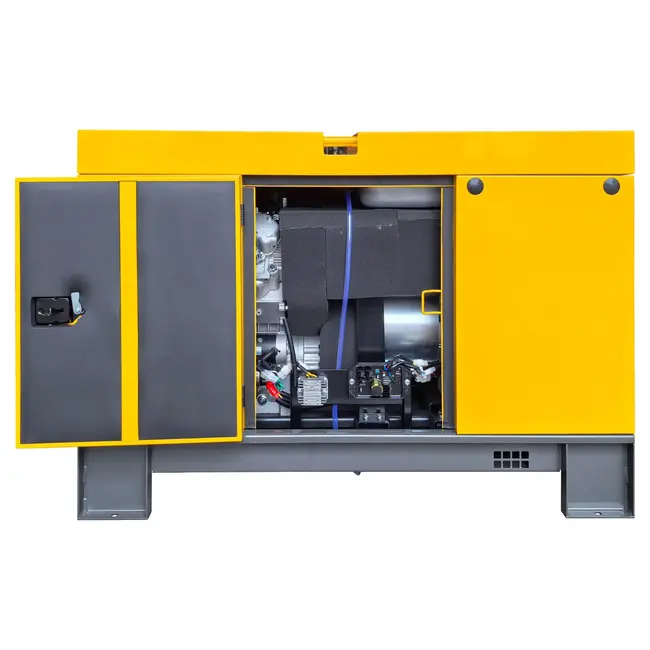 Dieselgenerator 16 kW geluidsgedempt met ATS aansluiting
